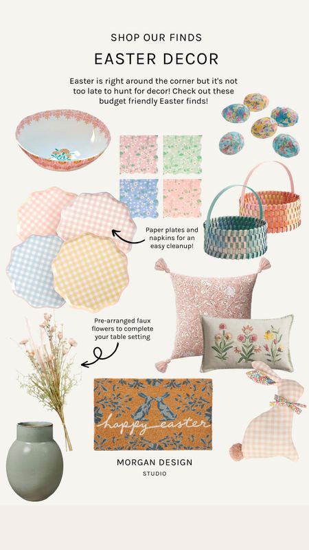 Easter is right around the corner but it’s not too late to hunt for decor!
Check out our budget friendly Easter finds! 🐣🐰💐

#LTKSeasonal #LTKunder50 #LTKhome