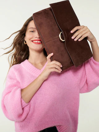 Romantic Oversized Clutch | Old Navy (US)