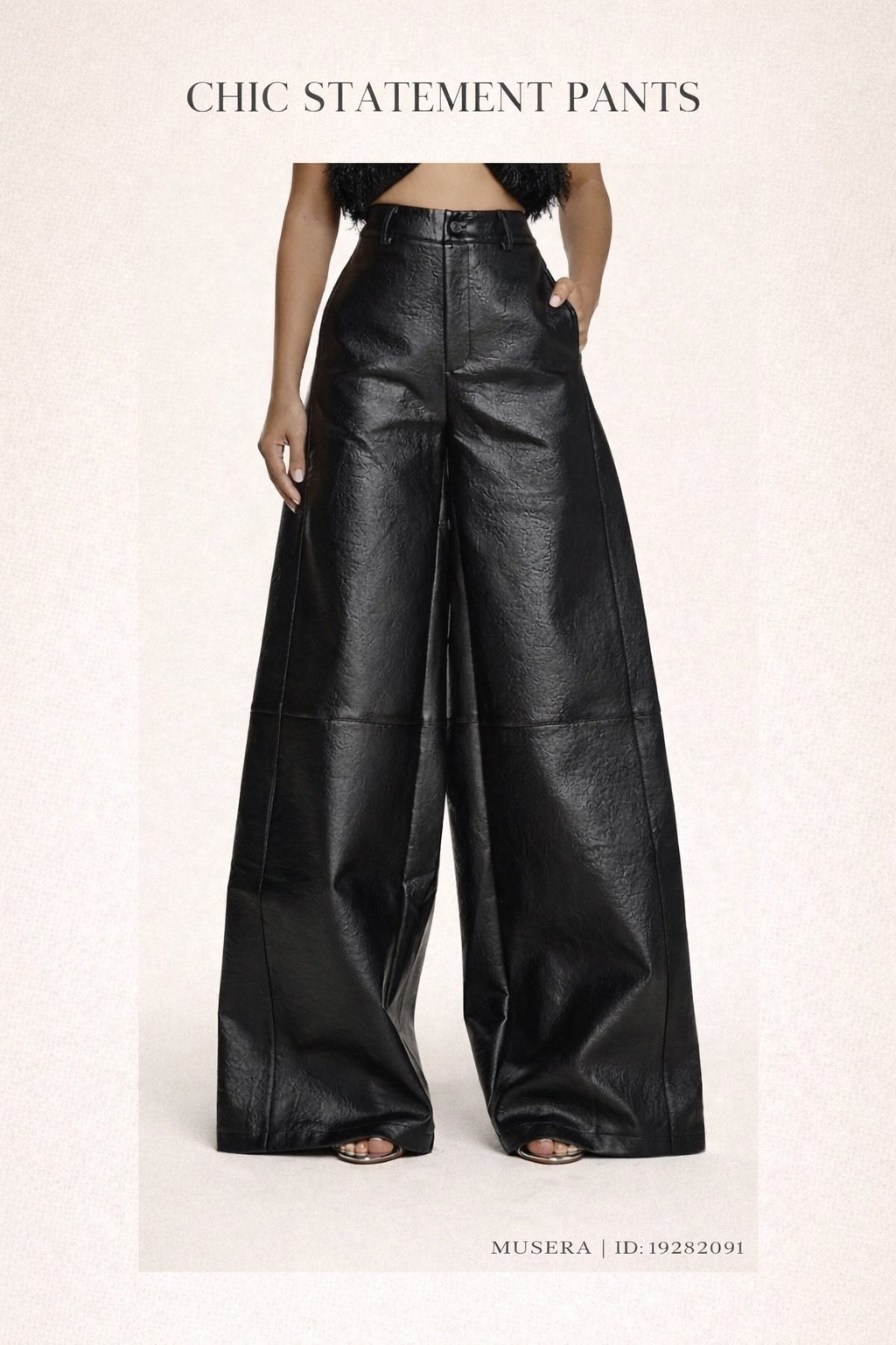 Okayyyy 🔥 this one is DIFFERENT this is edgy chic, not vacation soft.

Since it’s black wide-leg leather pants, we’re shifting the strategy.



#LTKootd #LTKWorkwear #LTKSeasonal
