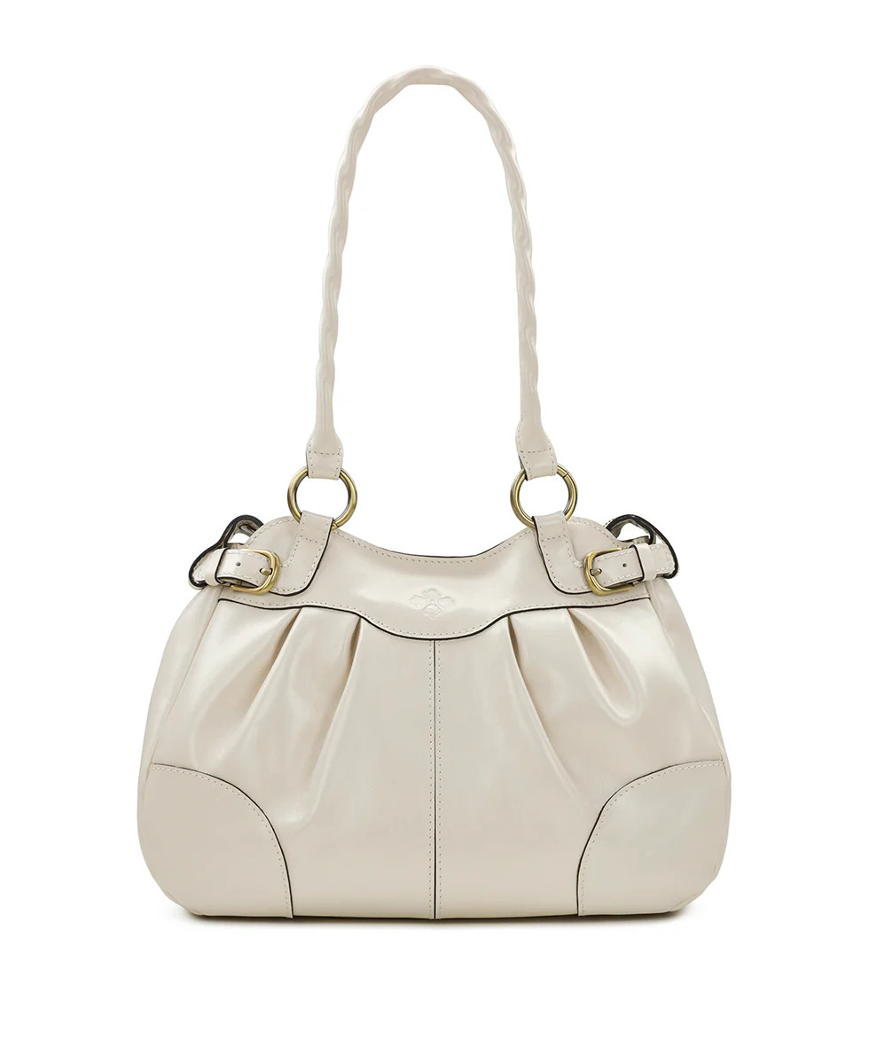 Mona Satchel 
         Discovery Vintage Distressed Leather | Patricia Nash Designs