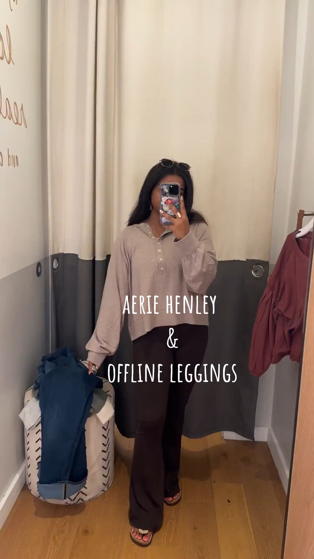 I had to have this top! It is so comfy and oversized. I can’t recommend it enough. Aerie tops are top tier always! 🫶🏽 a fall repeat forsure. 

#aerie #aeriepicks #americaneagle #falltops #wintertops