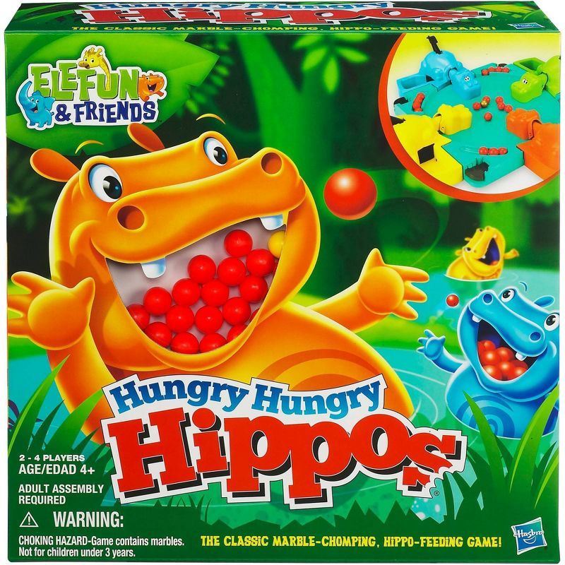 Target/Toys/Games & Puzzles/Adult Games‎Shop all Hasbro GamingHungry Hungry Hippos Game+ 7 more... | Target