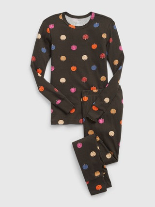 Kids 100% Organic Cotton Pumpkin PJ Set | Gap (US)