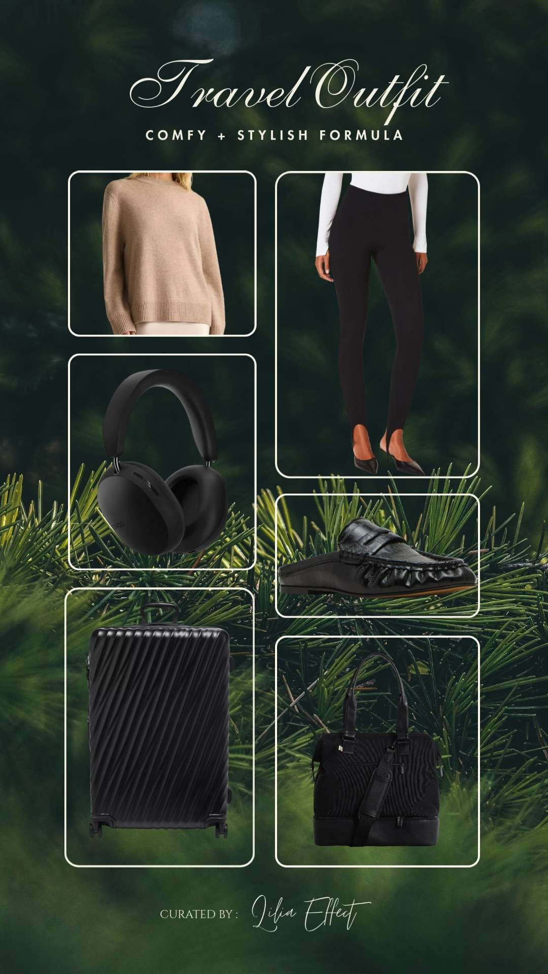 My comfy + stylish travel formula ✈️

A relaxed matching set or soft knit + wide-leg pants, comfy flats or sneakers, minimal gold jewelry, and a structured tote to pull it all together — effortless, polished, and ready for long travel days.
 

 #LTKgrwm #LTKootd #LTKTravel