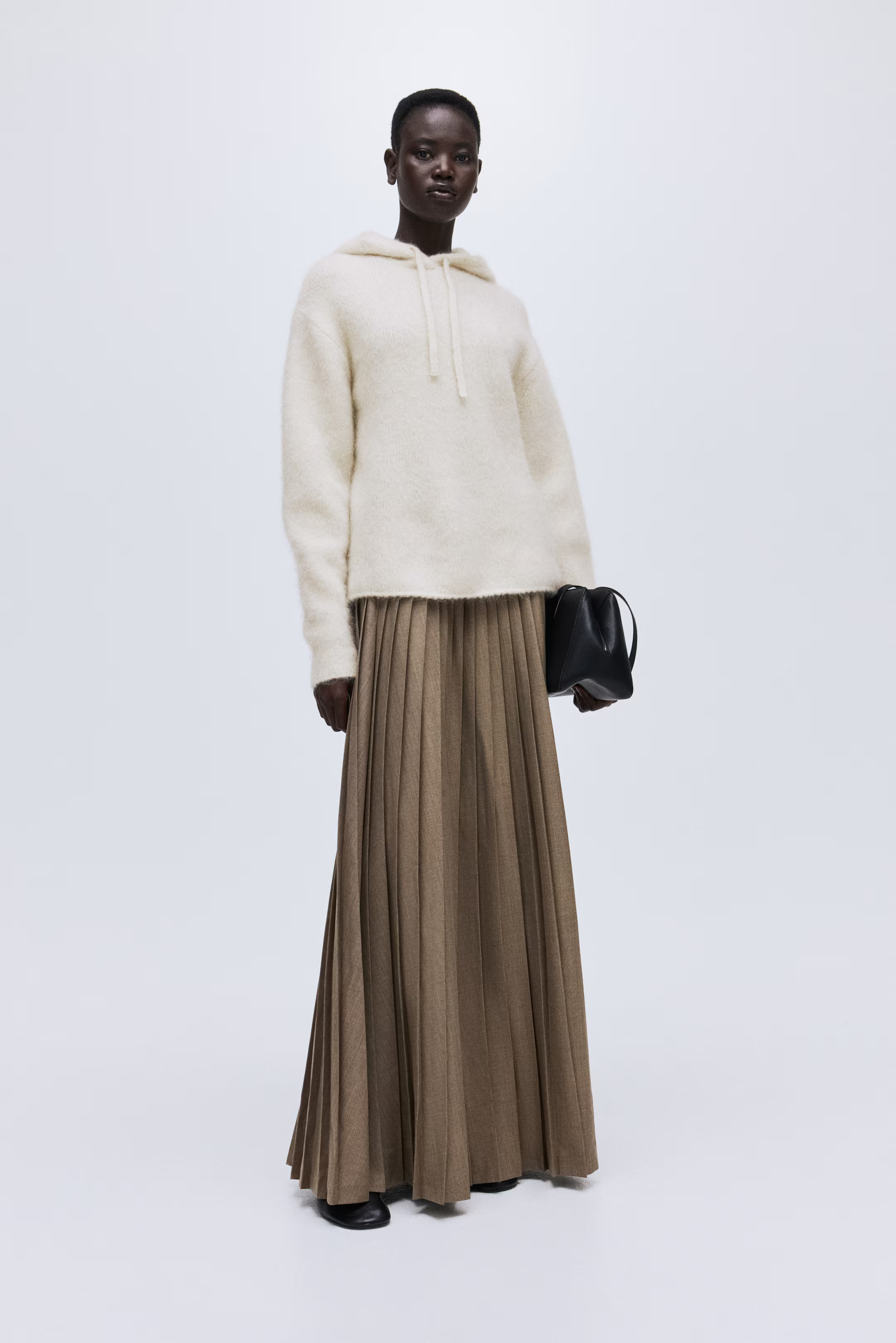 Mohair-Blend Hoodie | H&M (US + CA)