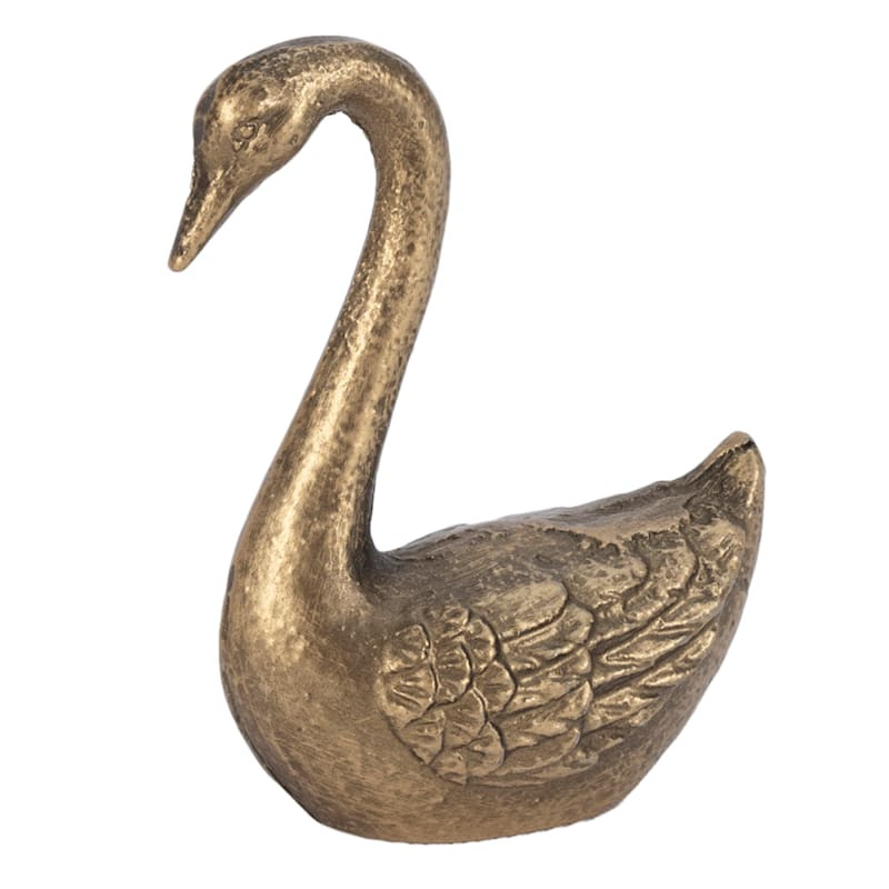 Swan Metal Table Decor, 5" | At Home