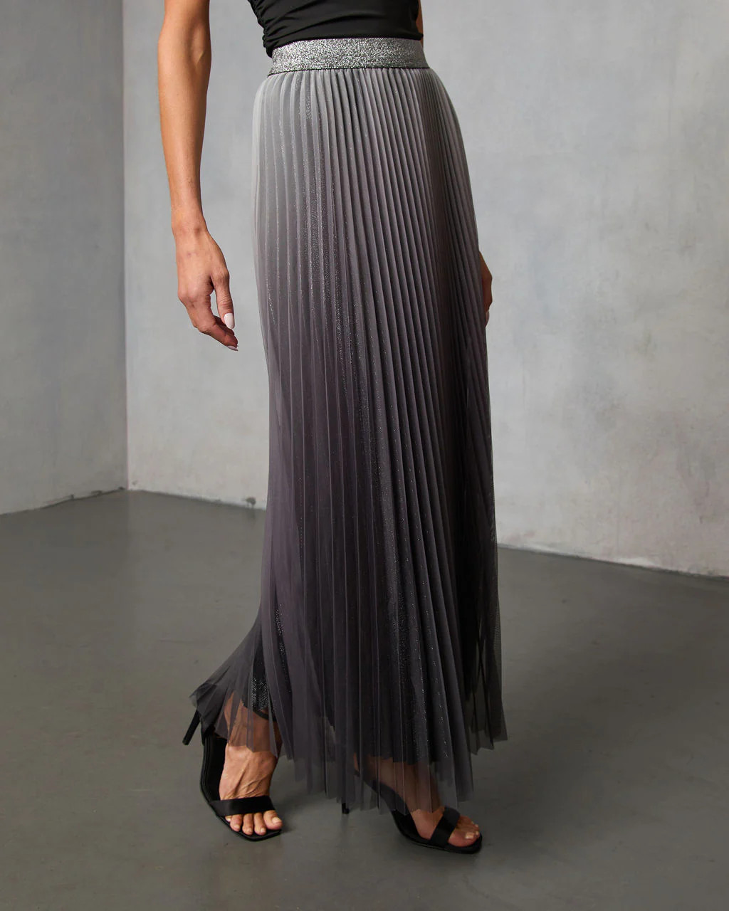 Sweet Dreams Pleated Maxi Skirt | VICI