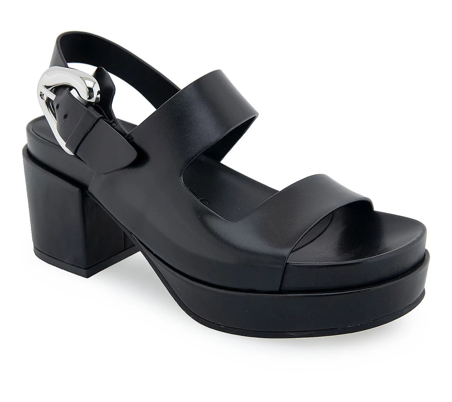 Aerosoles Comfort Platform Sandal- Clarkson | QVC
