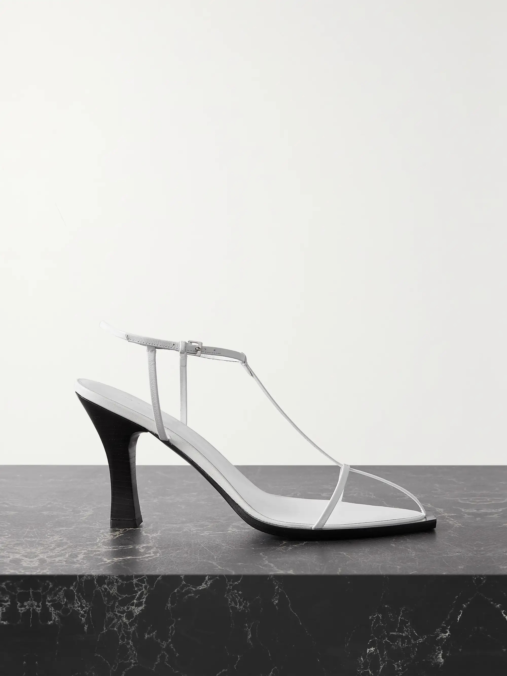 T Bar leather sandals | NET-A-PORTER (US)
