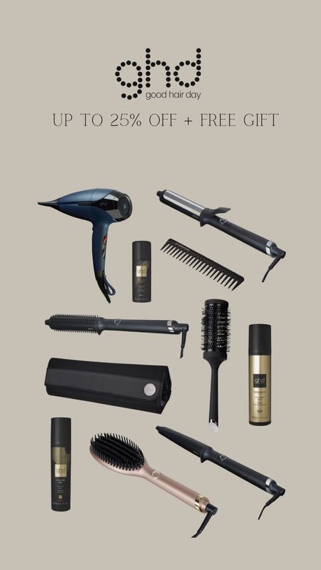 GHD up to 25% off and a free gift 

#LTKGiftGuide #LTKCyberWeek #LTKbeauty