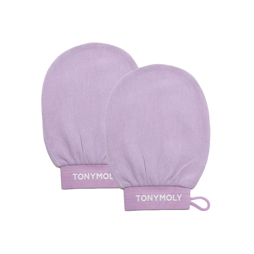 TONYMOLY Plum Bum Deep Exfoliating Gloves – Korean Body Scrubber Mitts, 2 Pack, Exfoliation Tre... | Amazon (US)