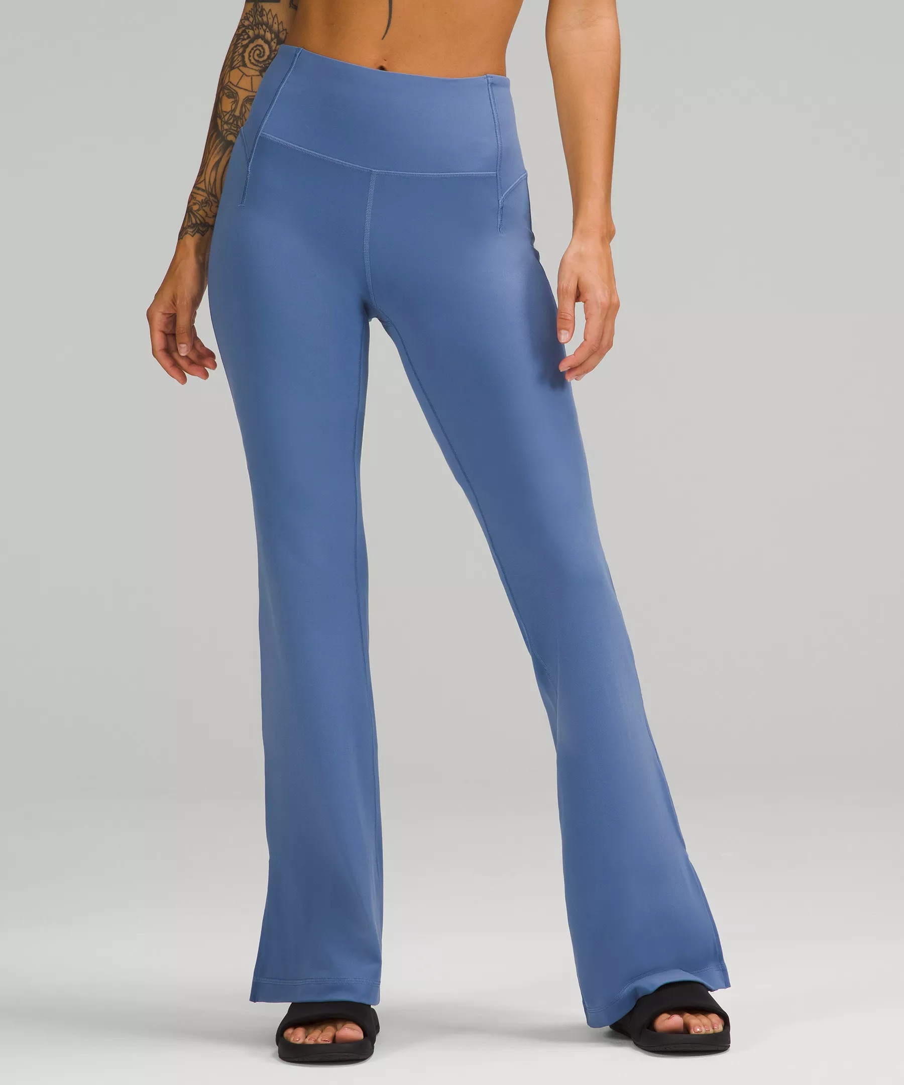 Groove Super-High-Rise Split-Hem Flare Pant Nulu Online Only | Lululemon (US)