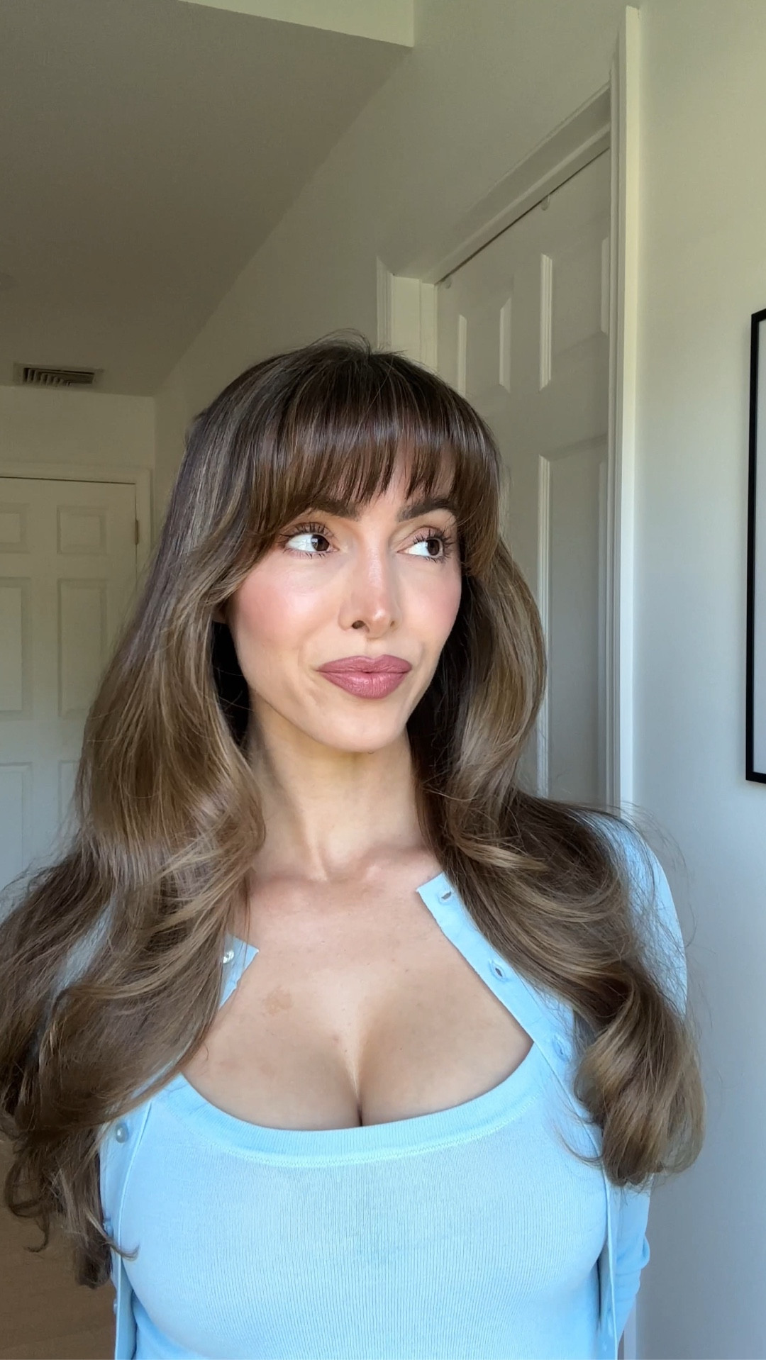 Quick tutorial on how I style my fringe. Hope you found this helpful. Xoxo

#LTKPetite #LTKBeauty #LTKStyleTip