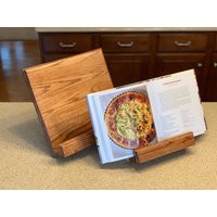 Oak Cookbook Stands | Etsy (US)