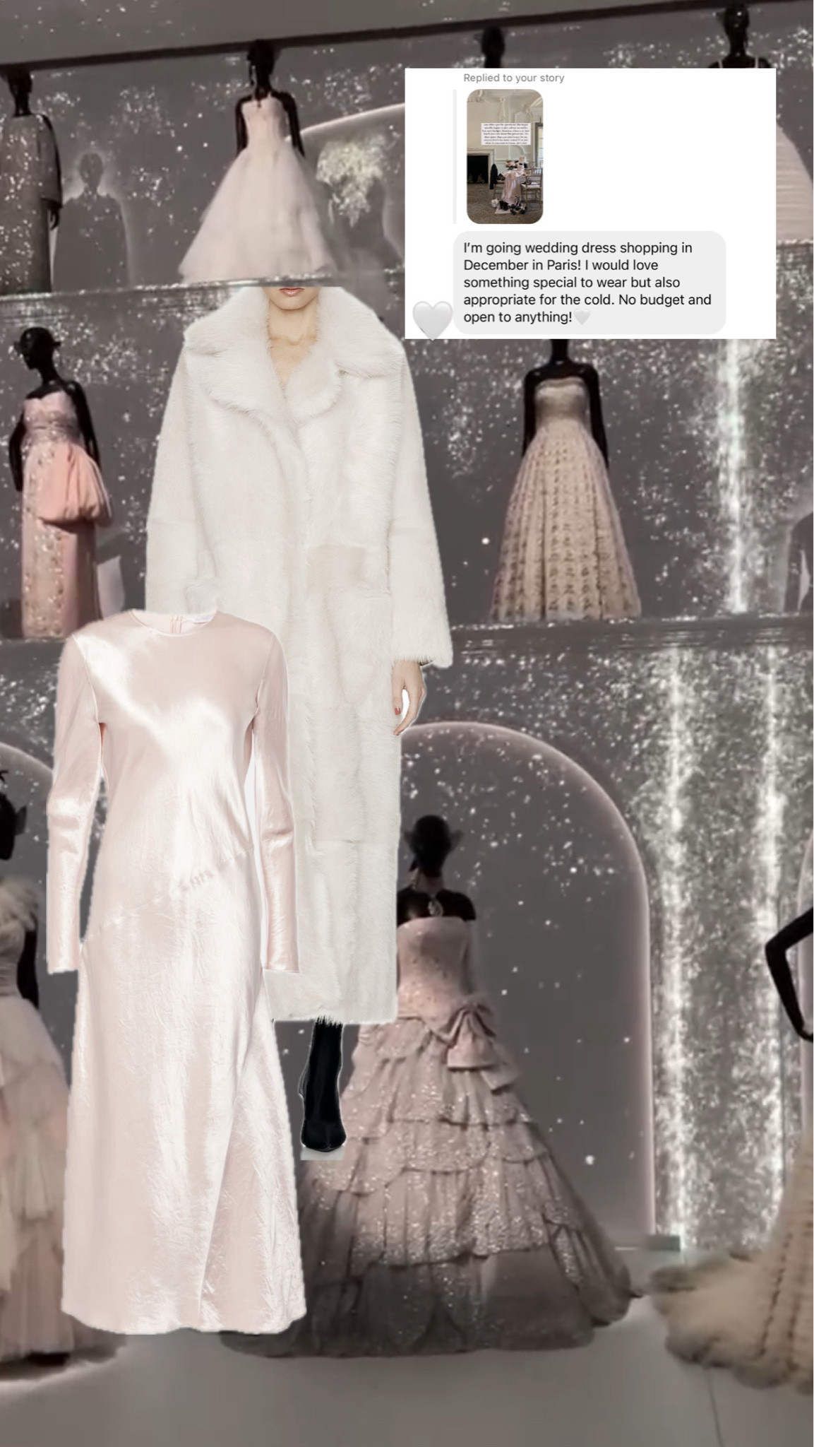 Bridal outfit shopping in Paris! 