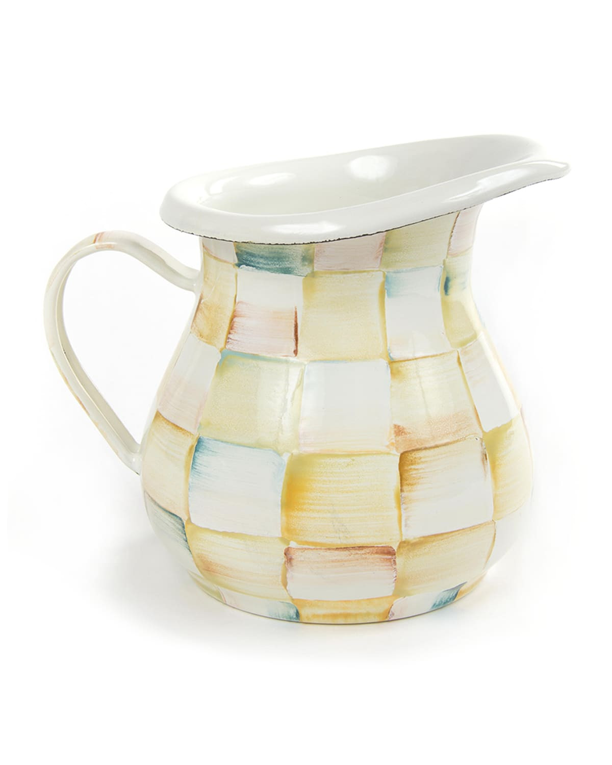 Parchment Check Creamer | Neiman Marcus