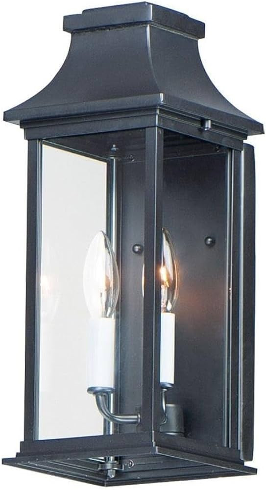 Maxim Lighting 30025CLBK Vicksburg - 2 Light Outdoor Pocket Wall Sconce | Amazon (US)
