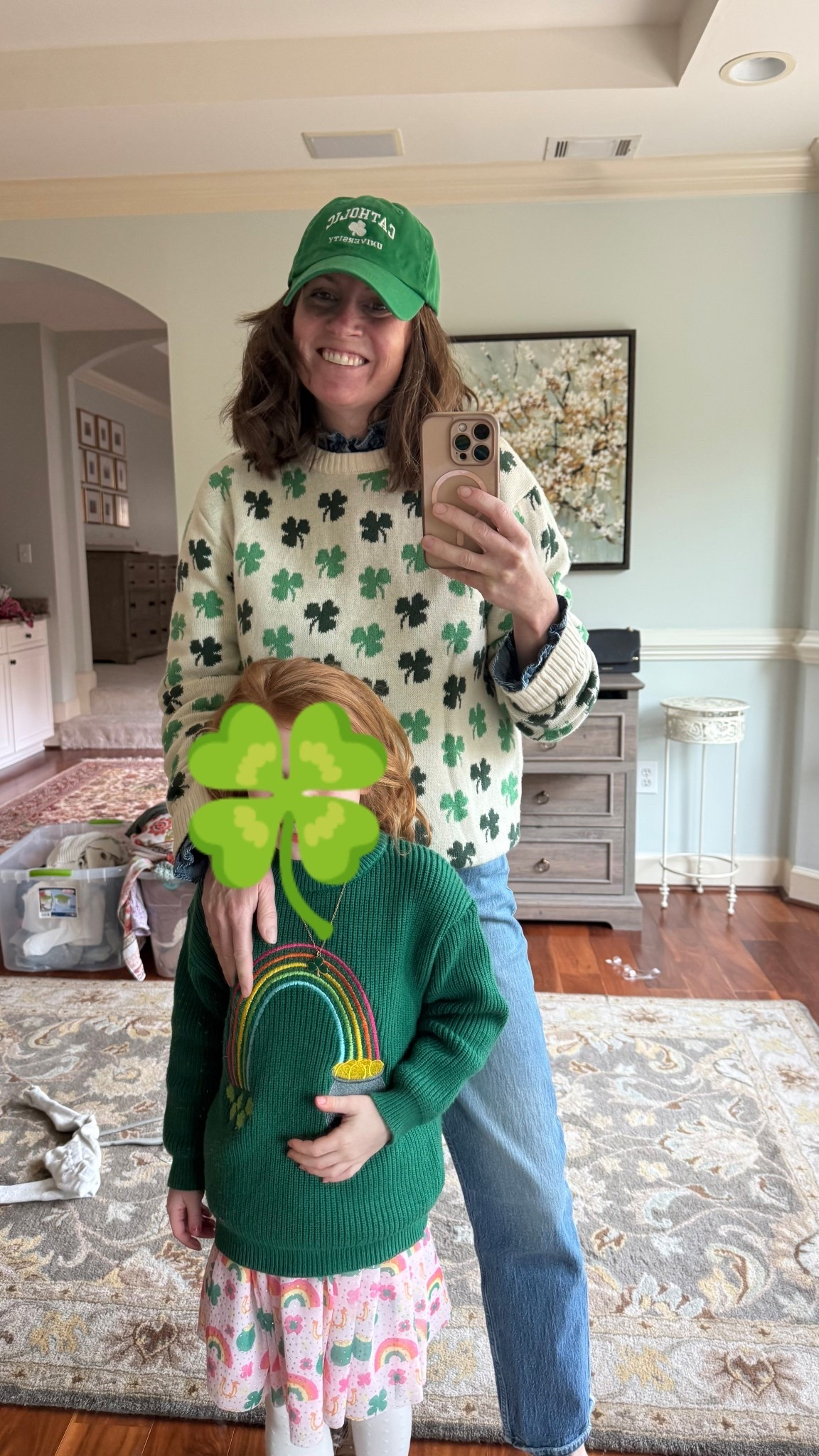 st. Patrick’s Day mom and daughter outfit ideas 