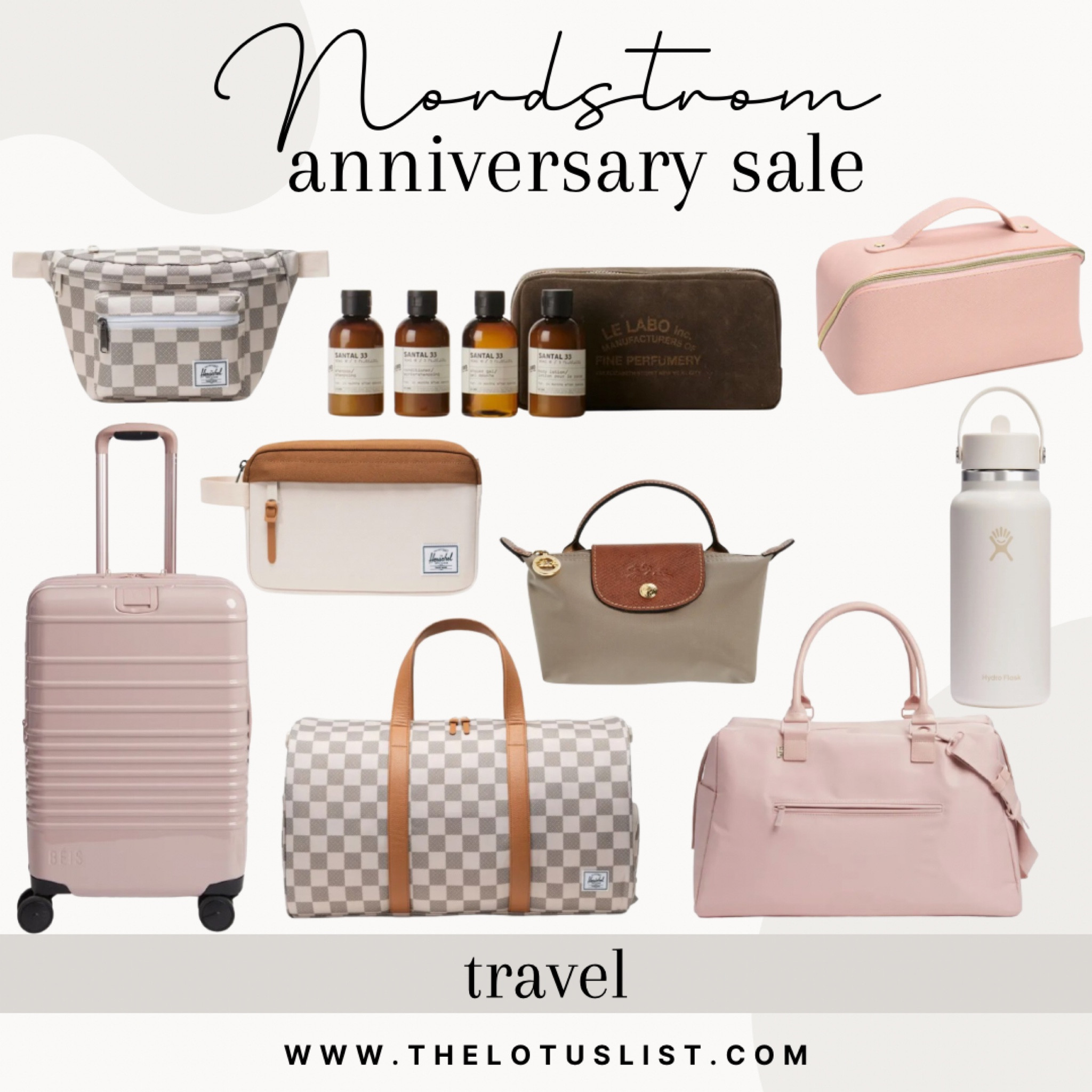 Nordstrom Anniversary Sale - Travel

Ltkfindsunder100 / ltkfindsunder50 / LTKitbag / LTKbeauty / Nordstrom / Nordstrom sale alert / Nordstrom sale / Nordstrom finds / Nordstrom anniversary sale / anniversary sale / duffle bag / duffle bags / suitcases / suitcase / travel / travel size / hydroflask / drinkware / tumbler / water bottle / toiletry bag / toiletry bags / toiletry / makeup bag / makeup bags / jewelry bag / jewelry bags / travel cases / travel bag / travel case / travel bags / sale / sale alert 

#LTKSummerSales #LTKxNSale #LTKTravel