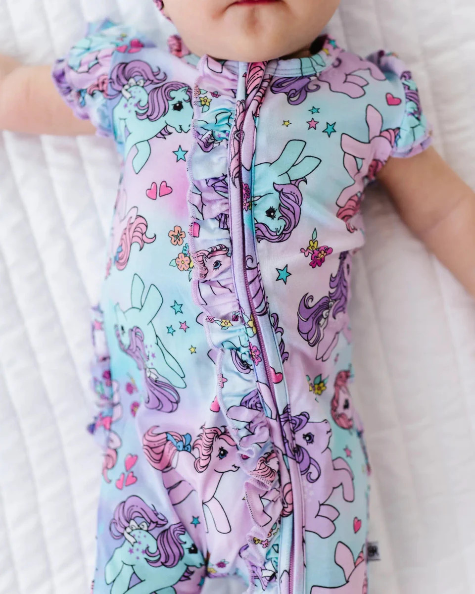 My Little Pony™: Ombre Clouds Cap Sleeve Romper | Bums & Roses