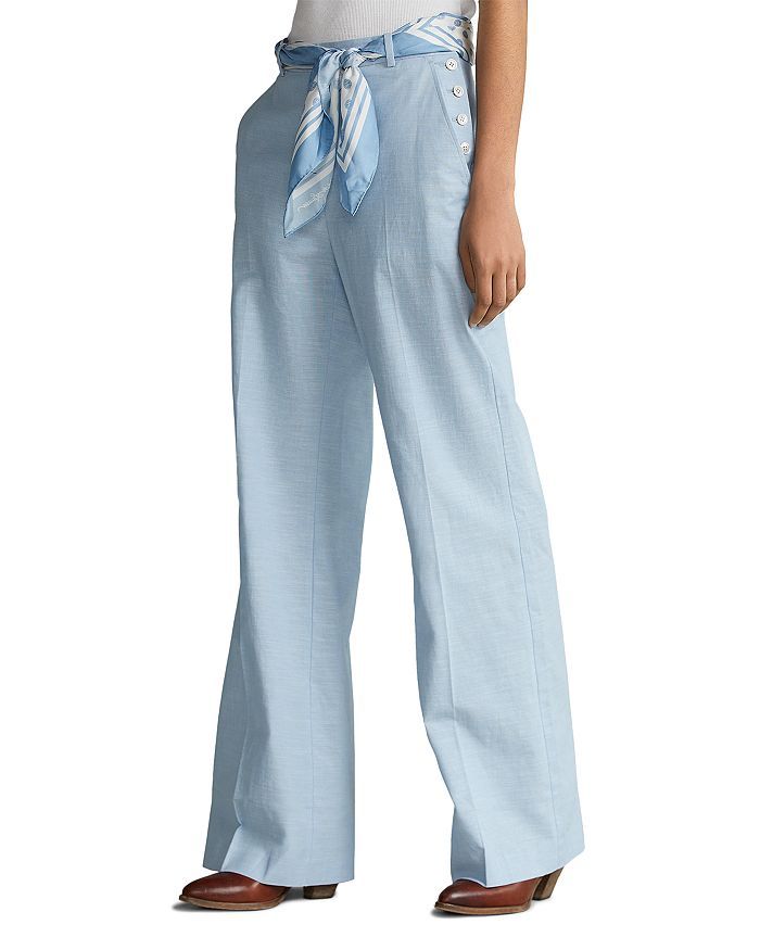 Wide Leg Cotton Pants | Bloomingdale's (US)