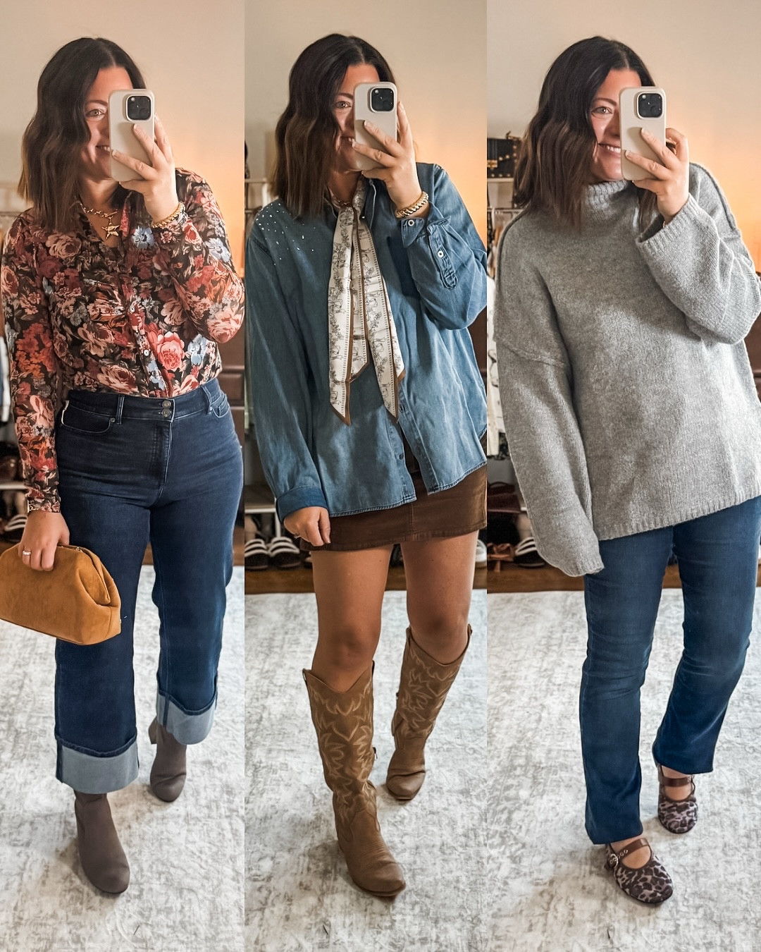 ✨Hi! I’m Kerri — a 39-year-old mom of three who loves helping women find affordable, wearable style that fits real life. I’m 5’6”, around 180lbs, typically a size 10/12 (L bottoms, M/L tops)✨

Follow @leighbroadfield03 and comment LINK to shop everything I share! ✨

Affordable fall outfit inspo for every kind of day 🍁 Which one are you saving?

#amazon #walmart #target #affordablefashion #sundayinspo #weeklyinspo #affordablestyle #fallfashiontrends #afforɗablefashion