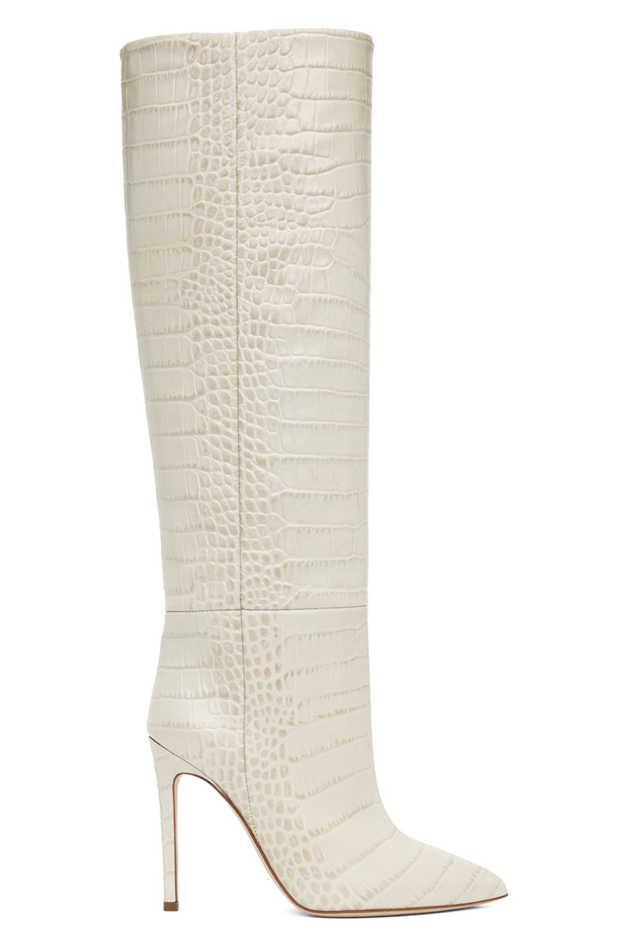 Paris Texas - Off-White Stiletto Boots | SSENSE