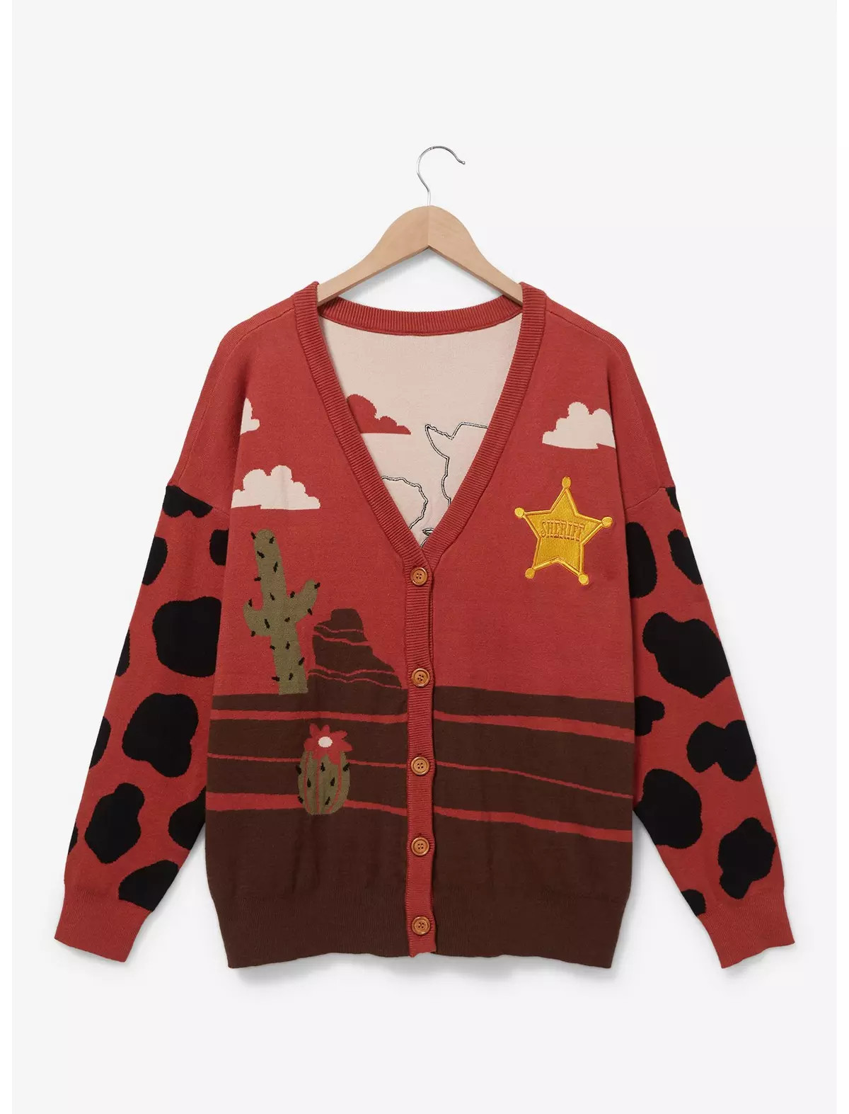 Her Universe Disney Pixar Toy Story Woody & Jessie Western Scene Women's Plus Size Cardigan - Box... | BoxLunch