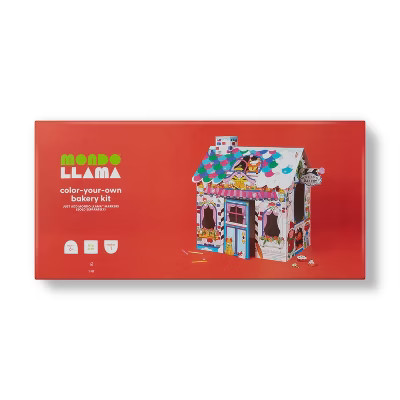 Christmas Craft Color-Your-Own Bakery Fort - Mondo Llama™ | Target
