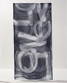 Black and White Oblong Scarf | Chico's