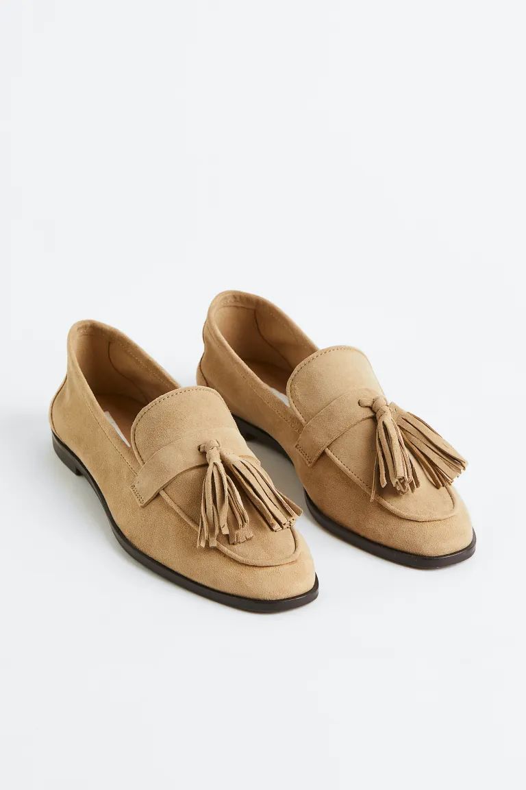 Tasseled Suede Loafers | H&M (US)