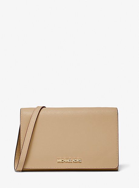 Jet Set Large Saffiano Leather Convertible Crossbody Bag | Michael Kors US