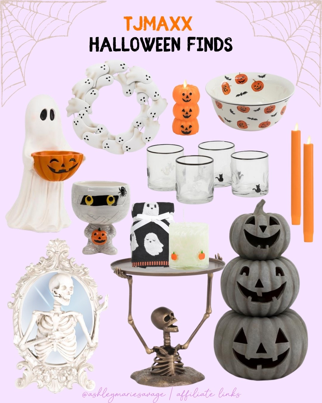 Tjmaxx Halloween Finds!!!! 👻🎃🧡These range of products are so cute!!

#LTKSeasonal #LTKHome