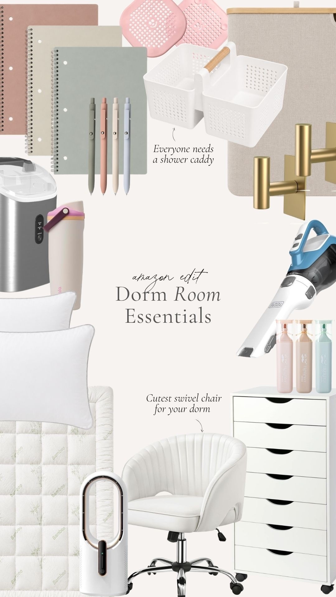 Dorm essentials for 2026/2027 school year!

#LTKHome #LTKgrwm #LTKdayinmylife