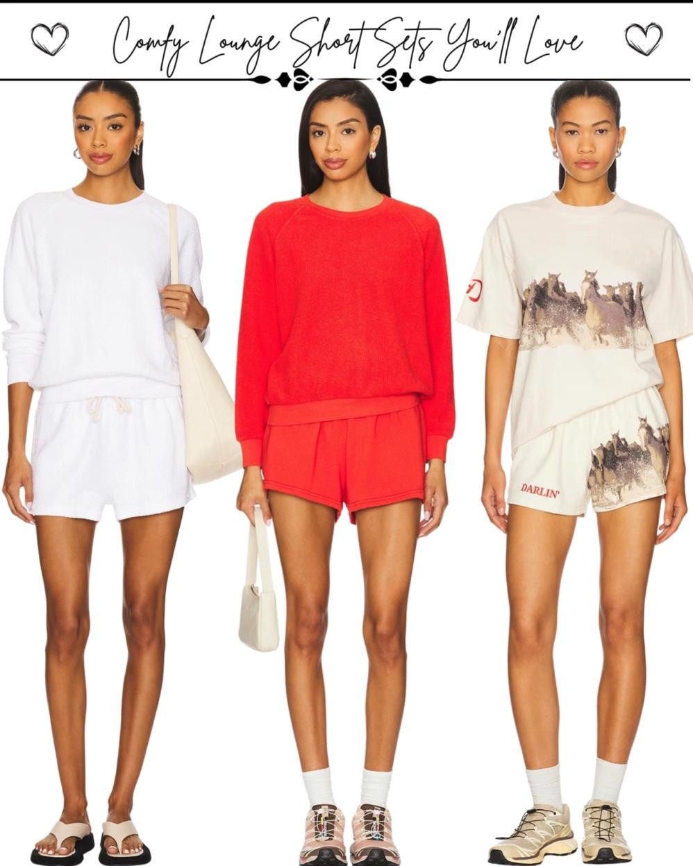 Shorts lounge sets are perfect for staying cool while looking put-together 🤍
Lightweight, comfy, and effortlessly coordinated, ideal for warm days, relaxed mornings, and lounging in style.

#ShortsLoungeSet #MatchingSets
#CozyStyle #RelaxedFashion
#LoungewearLooks 

 #LTKMidsize #LTKPetite #LTKPlusSize