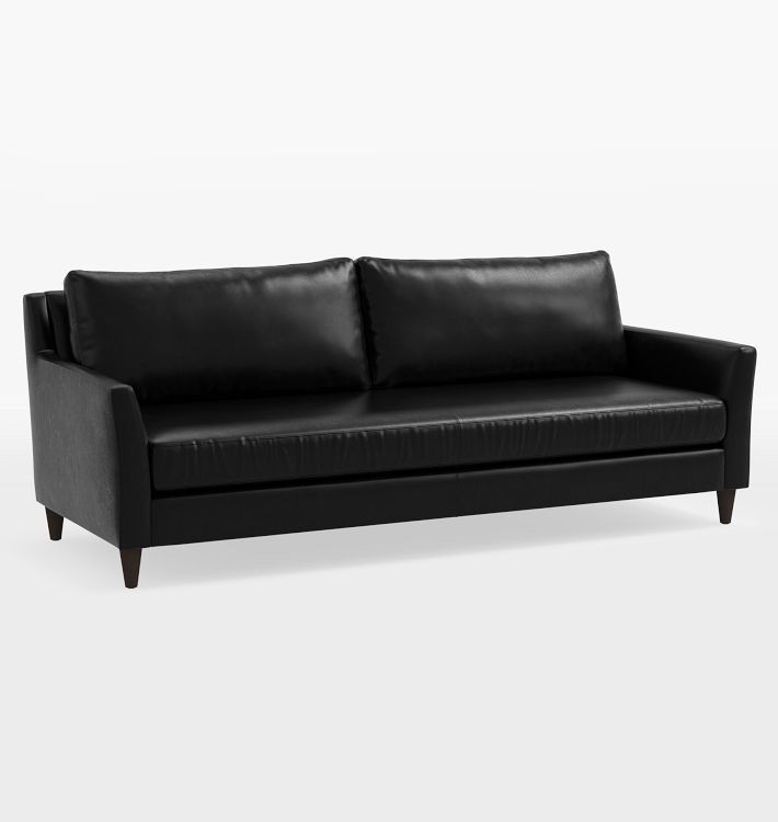 McNary Leather Sofa, 70-102" | Rejuvenation