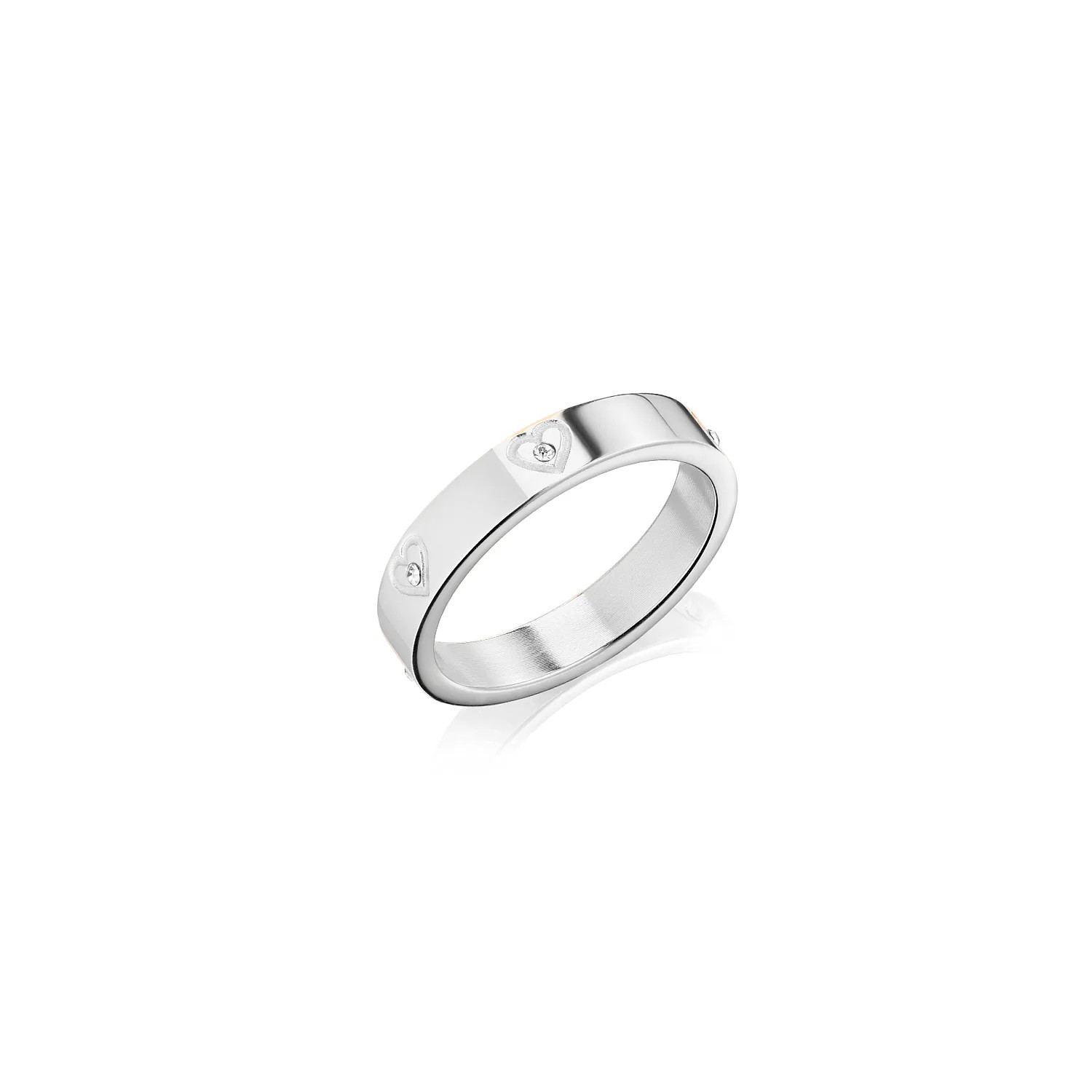 Crystal Heart Ring (Silver) | Abbott Lyon