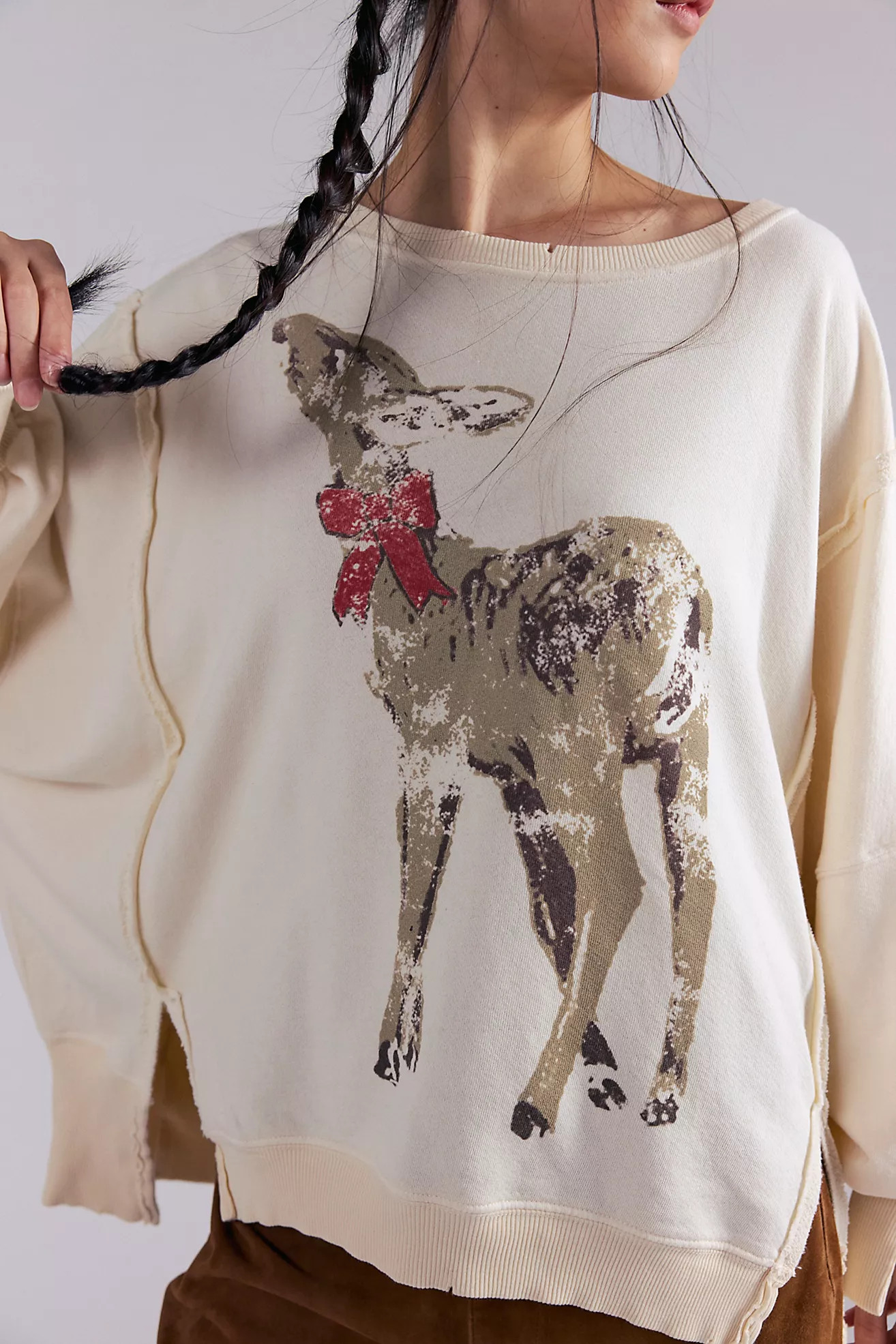 We The Free Graphic Camden Pullover | Free People (Global - UK&FR Excluded)