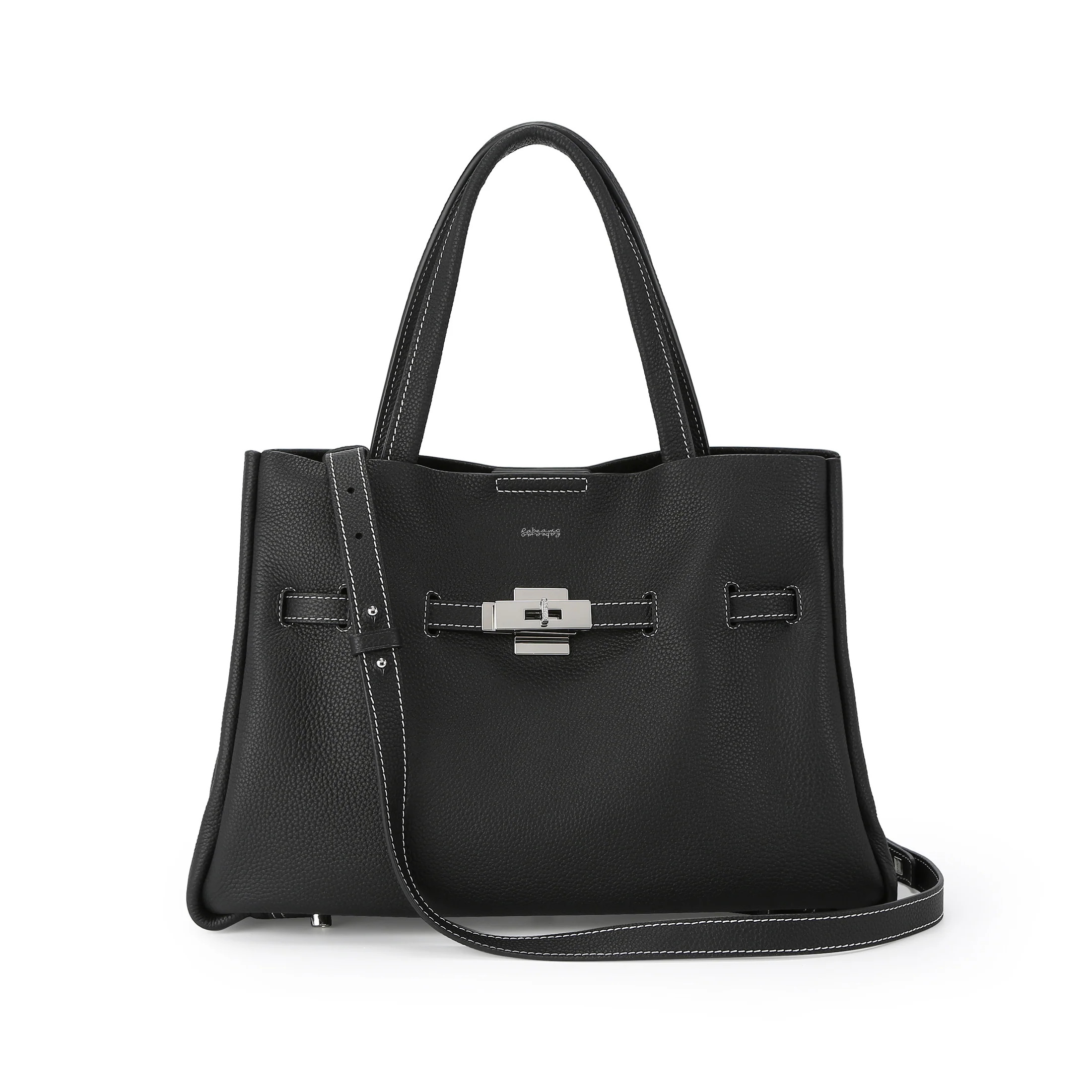 SAOIRSE Belt Soft Structural Shoulder Tote | RABEANCO