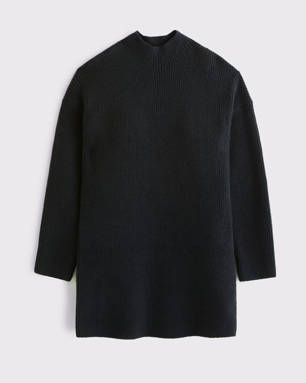 Women's Easy Mockneck Mini Sweater Dress | Women's Dresses & Jumpsuits | Abercrombie.com | Abercrombie & Fitch (US)