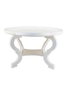 White Round Coffee Table | Belk