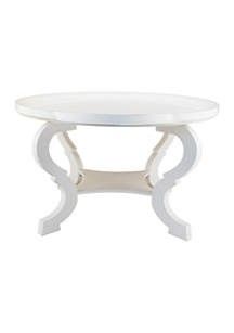 White Round Coffee Table | Belk