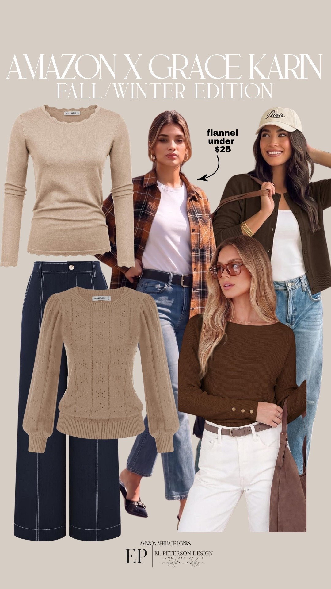 Amazon
Tops
Sweater
Cardigan
Flannel