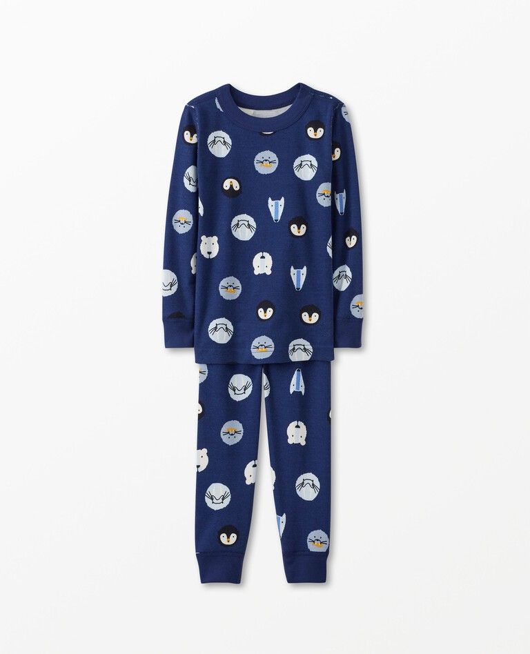 Holiday Print Long John Pajama Set | Hanna Andersson