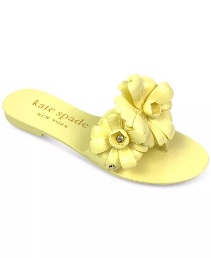 kate spade new york Jaylee Slide Sandals & Reviews - Sandals - Shoes - Macy's | Macys (US)