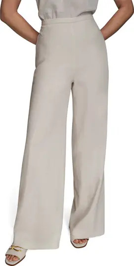 Linen Blend Wide Leg Pants | Nordstrom