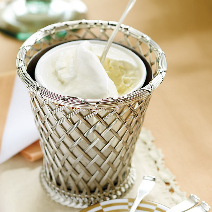 Bunny Williams Silver Wire Cachepot | Ballard Designs, Inc.