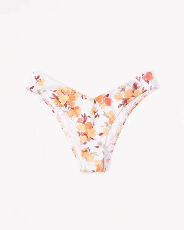 Tall-Side High-Leg Cheeky Bottom | Abercrombie & Fitch (US)