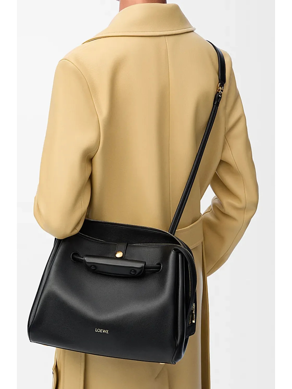 Madrid double-handle calfskin tote bag | Senser US