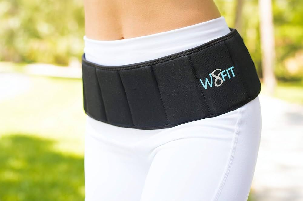 W8FIT Adjustable Weighted Walking and Exercise Belt | Amazon (US)